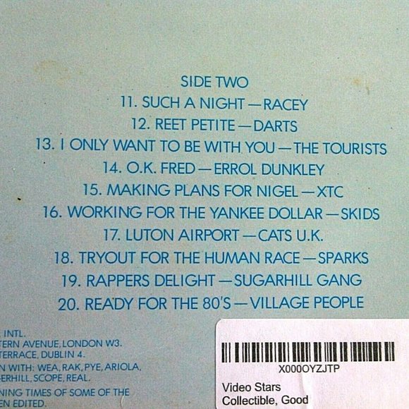 Vintage Vinyl LP VIDEO STARS 20 Original Hits K-Tel Records NE 1066 Various Hits - Picture 5 of 16